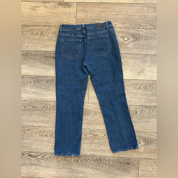 Riders Lee Blue Jeans VTG medium wash straight  leg 14P EUC - Picture 3 of 9